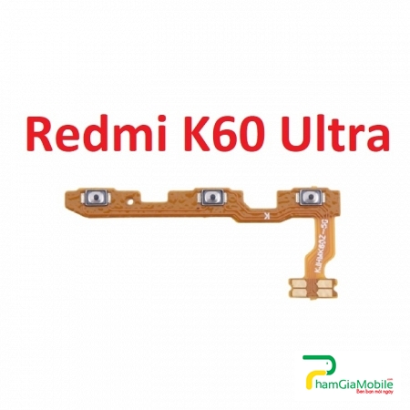 Dây Cáp Nút Nguồn Xiaomi Redmi K60 Ultra On Off Âm Lượng Power & Volume Button Flex Cable